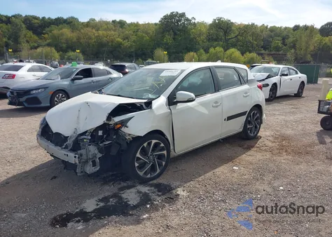 2018 Toyota Corolla Im from USA, damaged, VIN JTNKARJE1JJ576286